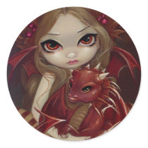 "Sienna Dragonling" Sticker by strangeling "Sienna Dragonling" Sticker