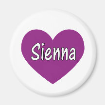 Sienna Fridge Magnets