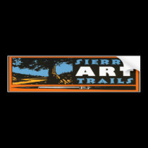 Sierra Art Trails Bumpersticker