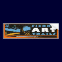 Sierra Art Trails Bumpersticker by SierraArt Sierra Art Trails Bumpersticker