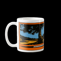 Sierra Art Trails logo wrapped mug