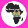 Sierra Leone (Africa) Flag T-shirt And Etc Round Stickers