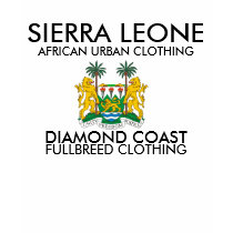 Sierra_Leone_AFRICAN URBAN CLOTHING t-shirts by AFRICANKOKO Sierra_Leone_AFRICAN URBAN CLOTHING t-shirts