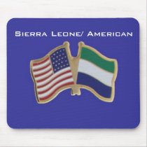 Sierra Leone/ American mousepads by AFRICANKOKO Sierra Leone/ American mousepads