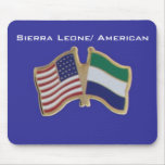 Sierra Leone/ American Mouse Pad