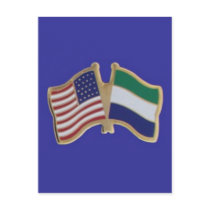 Sierra Leone/ American postcards
