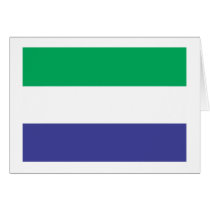 Sierra Leone Greeting Cards