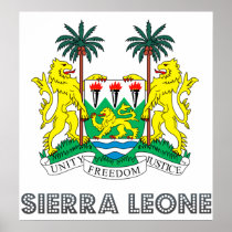 Sierra Leone Coat of Arms Print