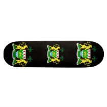 Sierra Leone Coat of Arms Skateboard Decks