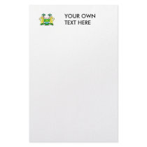 Sierra Leone Coat of Arms Custom Stationery