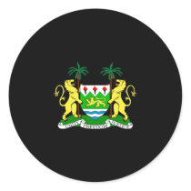 Sierra Leone Coat of Arms Stickers