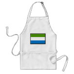 Sierra Leone Flag aprons