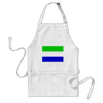 Sierra Leone Flag Aprons