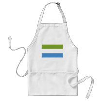 Sierra Leone Flag Aprons