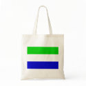 Sierra Leone Flag bags by coolcountry Sierra Leone Flag bags