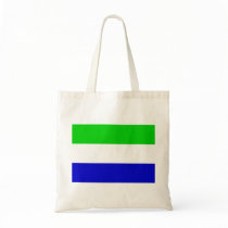 Sierra Leone Flag bags