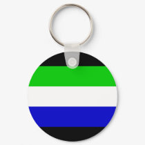 Sierra Leone Flag keychains by coolcountry Sierra Leone Flag keychains