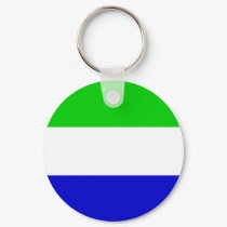 Sierra Leone Flag keychains by coolcountry Sierra Leone Flag keychains