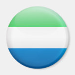 Sierra Leone Flag Magnet