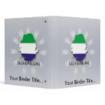 Sierra Leone Flag Map 2.0 binders