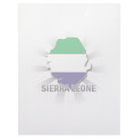 Sierra Leone Flag Map 2.0 letterhead