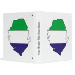 Sierra Leone Flag Map full size binders