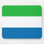 Sierra Leone Flag Mousepad