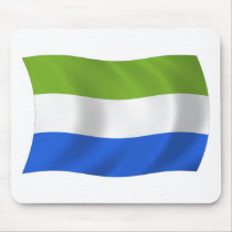 Sierra Leone Flag Mousepad by LivingFlags2 Sierra Leone Flag Mousepad