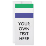 Sierra Leone Flag Custom Rack Cards