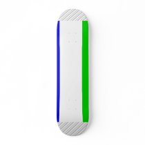 Sierra Leone Flag Skateboard Deck