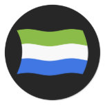 Sierra Leone Flag Sticker