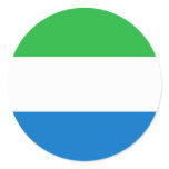 Sierra Leone Flag Sticker