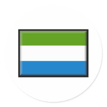Sierra Leone Flag Stickers