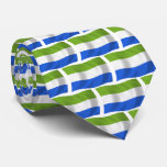 Sierra Leone Flag Tie