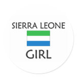 SIERRA LEONE GIRL STICKER