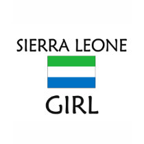 SIERRA LEONE GIRL t-shirts by flagshirt SIERRA LEONE GIRL t-shirts