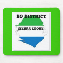 SIERRA LEONE,MAP, T-SHIRT AND ETC mousepads by AFRICANKOKO SIERRA LEONE,MAP, T-SHIRT AND ETC mousepads