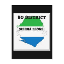 SIERRA LEONE,MAP, T-SHIRT AND ETC postcards