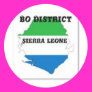 SIERRA LEONE,MAP, T-SHIRT AND ETC STICKER