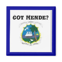 SIERRA LEONE(MENDE TRIBE),MAP, T-SHIRT AND ETC magnets