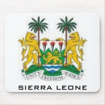 Sierra Leone mousepads by African_Urban Sierra Leone mousepads