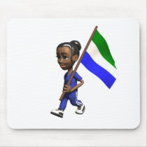 Sierra Leone Mousepad