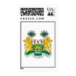 Sierra Leone Official Coat Of Arms Heraldry Symbol Postage Stamp