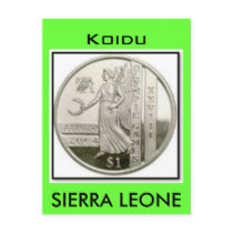 Sierra Leone postcards