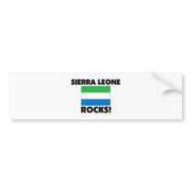 Sierra Leone Rocks bumper stickers
