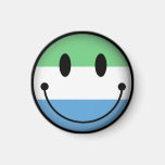 Sierra Leone Smiley Magnet
