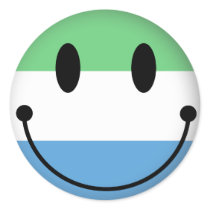 Sierra Leone Smiley Stickers
