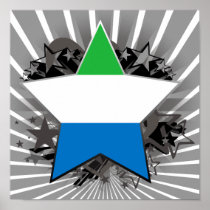 Sierra Leone Star Poster