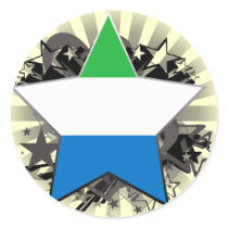 Sierra Leone Star Sticker