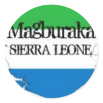 SIERRA LEONE  T-SHIRT AND ETC(magburaka) Stickers